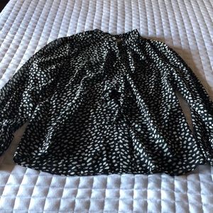 Tory Burch long sleeve blouse. Size S